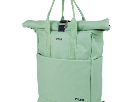 Casual Backpack Milan Serie 1918 Green 42 x 29 x 11 cm For Cheap