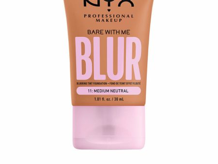 Crème Make-up Base NYX Bare With Me Blur Nº 14 Medium tan 30 ml Online Sale