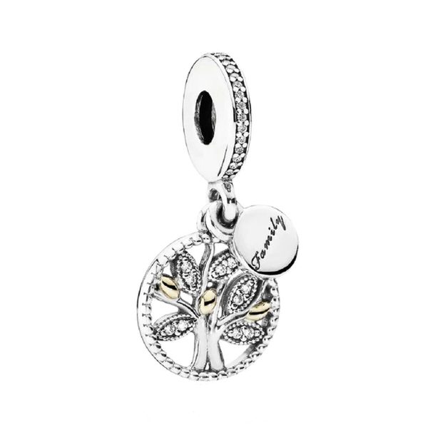 Woman s charm link Pandora SPARKLING FAMILY TREE Online now