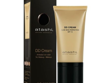 Sun Protection with Colour Atashi PT0905ES0007 DD Cream Spf 15 Medium 50 ml Hot on Sale