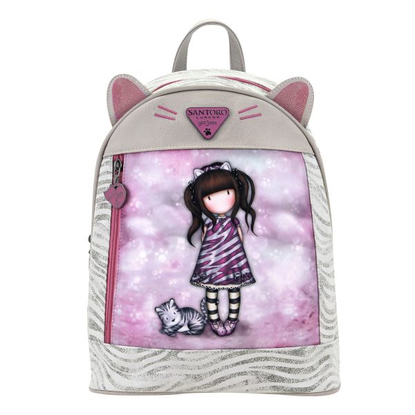 Casual Backpack Gorjuss Ruby wild Grey (25,5 x 31 x 10 cm) on Sale