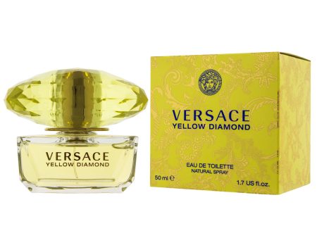 Women s Perfume Versace EDT Yellow Diamond 50 ml For Sale