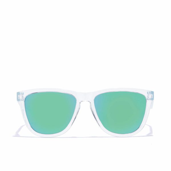 Polarised sunglasses Hawkers One Raw Emerald Green Transparent (Ø 55,7 mm) For Cheap