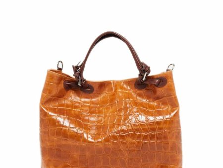 Women s Handbag Ábaco AS221LIVIAU006 Brown 39 x 32 x 14 cm Sale