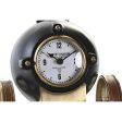 Table clock DKD Home Decor 20,5 x 20,5 x 21,5 cm Black Golden Aluminium Resin Colonial For Cheap