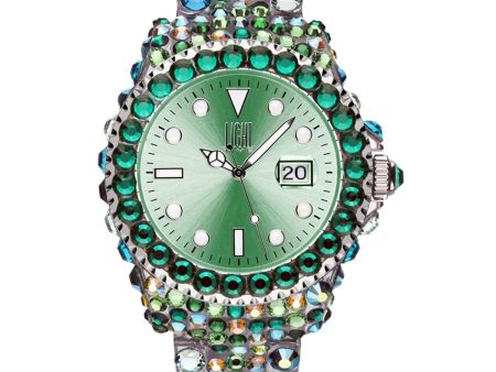 Ladies  Watch Light Time MEDITERRANEO (Ø 39 mm) For Cheap