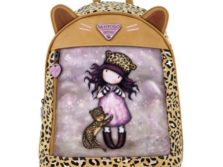 Casual Backpack Gorjuss Leopard (25,5 x 31 x 10 cm) Supply