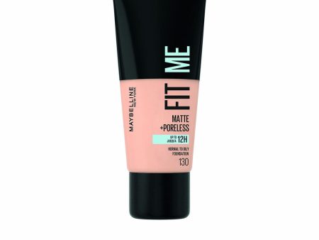 Crème Make-up Base Maybelline Fit Me Poreless Nº 130 30 ml For Cheap