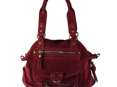 Women s Handbag Ábaco AB206-VU511 Red 29 x 22 x 3 cm For Sale