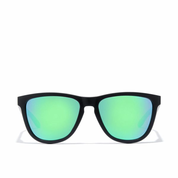 Polarised sunglasses Hawkers One Raw Black Emerald Green (Ø 55,7 mm) on Sale