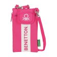 Purse Benetton Raspberry Mobile cover Fuchsia Discount