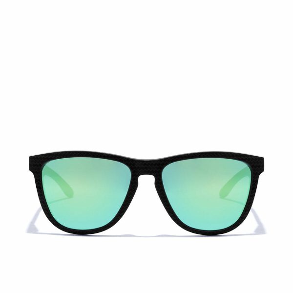 Polarised sunglasses Hawkers One Raw Carbon Fiber Black Emerald Green (Ø 55,7 mm) Cheap