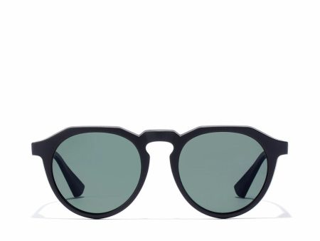 Polarised sunglasses Hawkers Warwick Raw Black Green (Ø 51,9 mm) For Sale