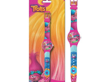 Infant s Watch Cartoon TROLLS - BLISTER PACK Discount