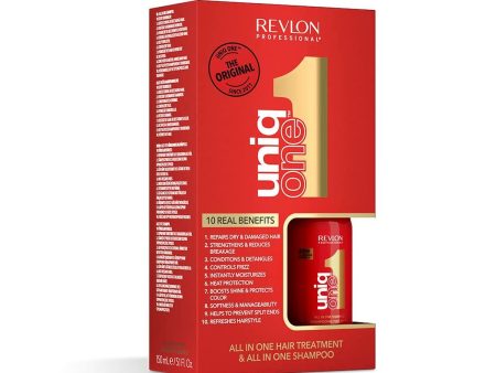 Hair Dressing Set Revlon Uniq One 2 Pieces Discount