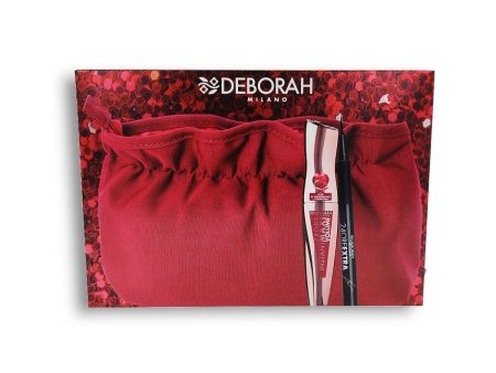 Eye Make-up Deborah 24 ORE Black 2 Pieces Sale