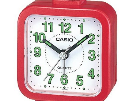 Alarm Clock Casio TQ-141-4E Red Sale