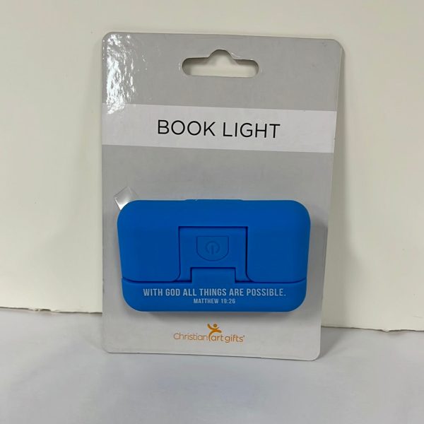 WITH GOD BLUE BOOK LIGHT-8086 Sale