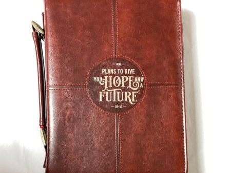 HOPE FUTURE BRN MED BIBLE COVER-0093 Online