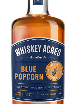 Whiskey Acres Artisan Series - 2024 Blue Popcorn Bourbon Hot on Sale