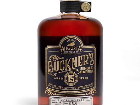 Augusta Distillery Buckner s 15-Year Single Barrel Bourbon For Sale