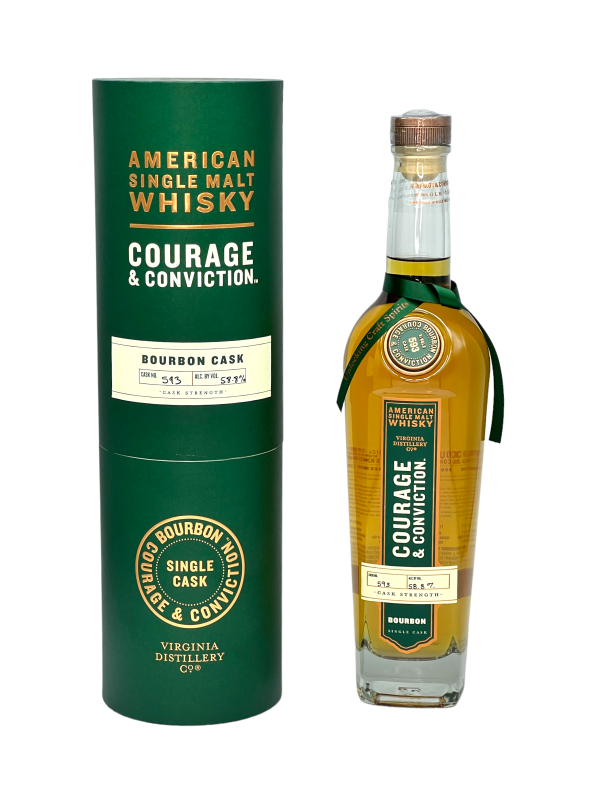 Courage and Conviction American Single Malt Whiskey Bourbon Cask #593 Selected by Seelbach s & Hood Sommelier Online Sale