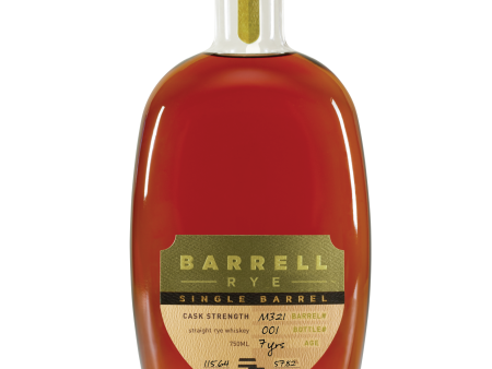 Barrell Single Barrel Rye M321 - Selected by Seelbach s Online now