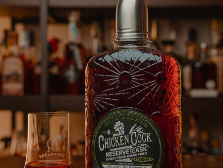 Chicken Cock 6-Year Reserve Cask Whiskey 132.8 proof - Selected by Seelbach s Hot on Sale