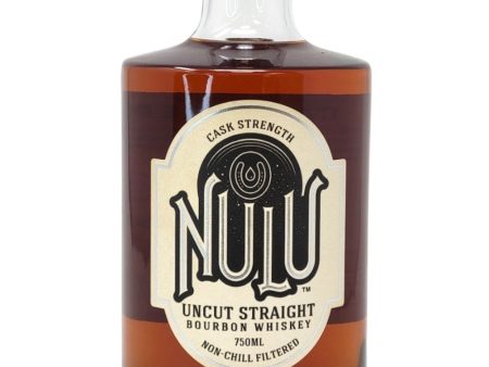 Nulu Uncut Cask Strength Straight Bourbon Whiskey Batch 1-112.2 Proof Online Hot Sale