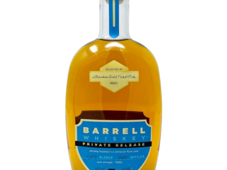 Barrell Craft Spirits Private Release Jamaican Rum Finished Whiskey CJ09 123.12 Proof Selected by R Bourbon Online Hot Sale