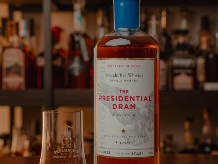 The Presidential Dram 4-Year Single Barrel Rye 119.38 proof #168 - Selected by Seelbach s Hot on Sale