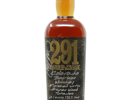 291 Colorado Bourbon Whiskey Barrel Proof Single Barrel (C20010802) Selected by Fred Minnick For Sale