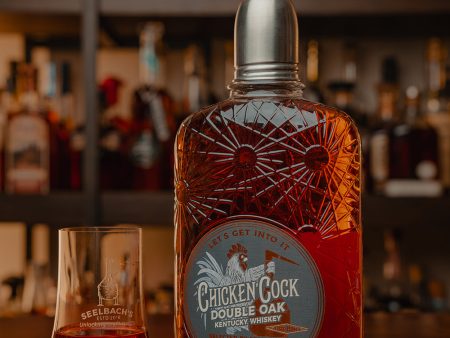 Chicken Cock 10-Year Double Oak Kentucky Whiskey 118.8 proof - Selected by Seelbach s Hot on Sale